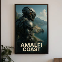 Amalfi Coast Poster 18x24 Museum Quality Art Print Decor