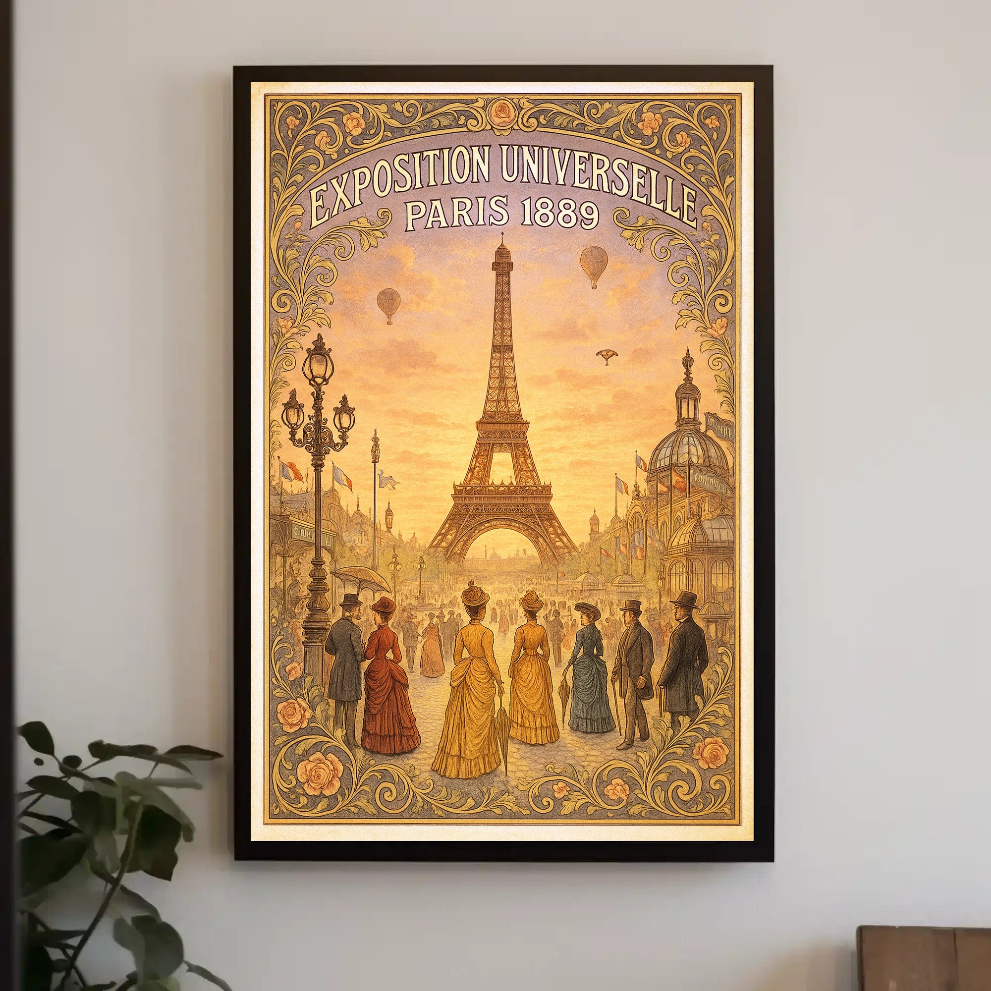 Exposition Universelle Paris 1889 Poster