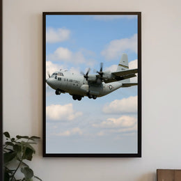 U.S. Air Force C-130 Hercules Military Recruitment Poster