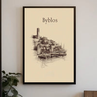 Byblos Ancient Port City Poster