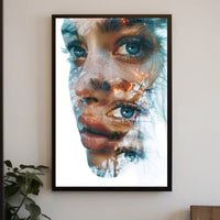 Mysterious Cloaked Figure Fantasy Art Poster Print PosterGoat