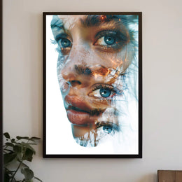 Mysterious Cloaked Figure Fantasy Art Poster Print PosterGoat