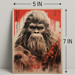 Mysterious Creature In The Wild Poster