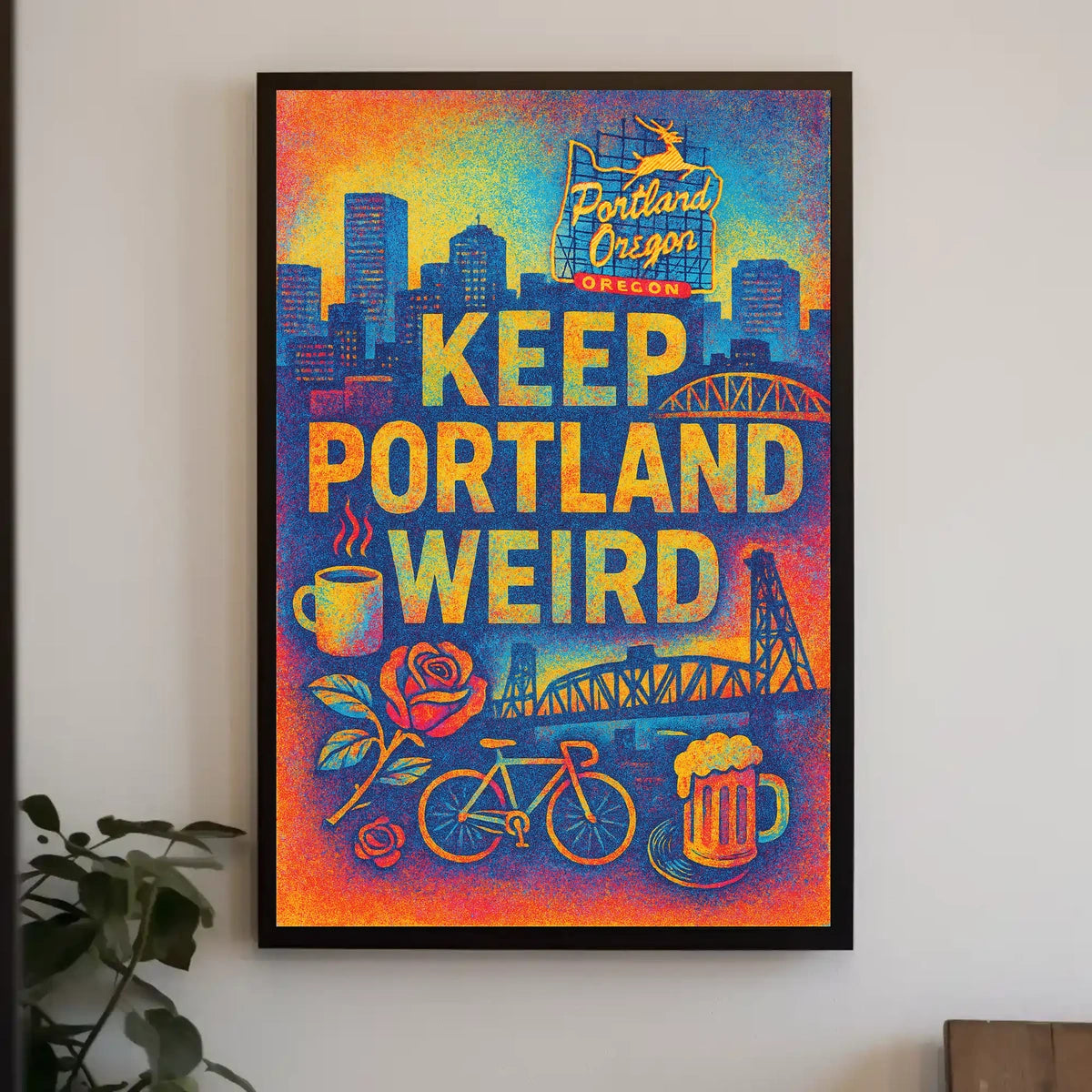 Keep Portland Weird Poster