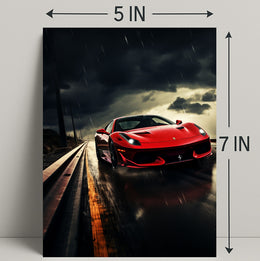 Speed And Storm Poster