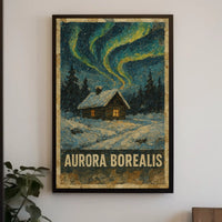 Aurora Borealis Poster