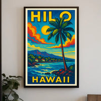 Hilo, Hawaii Poster