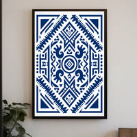 Geometric Abstraction Abstract Poster