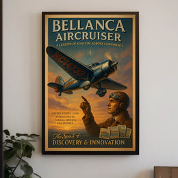 Bellanca Aircruiser A Legend of Aviation Poster