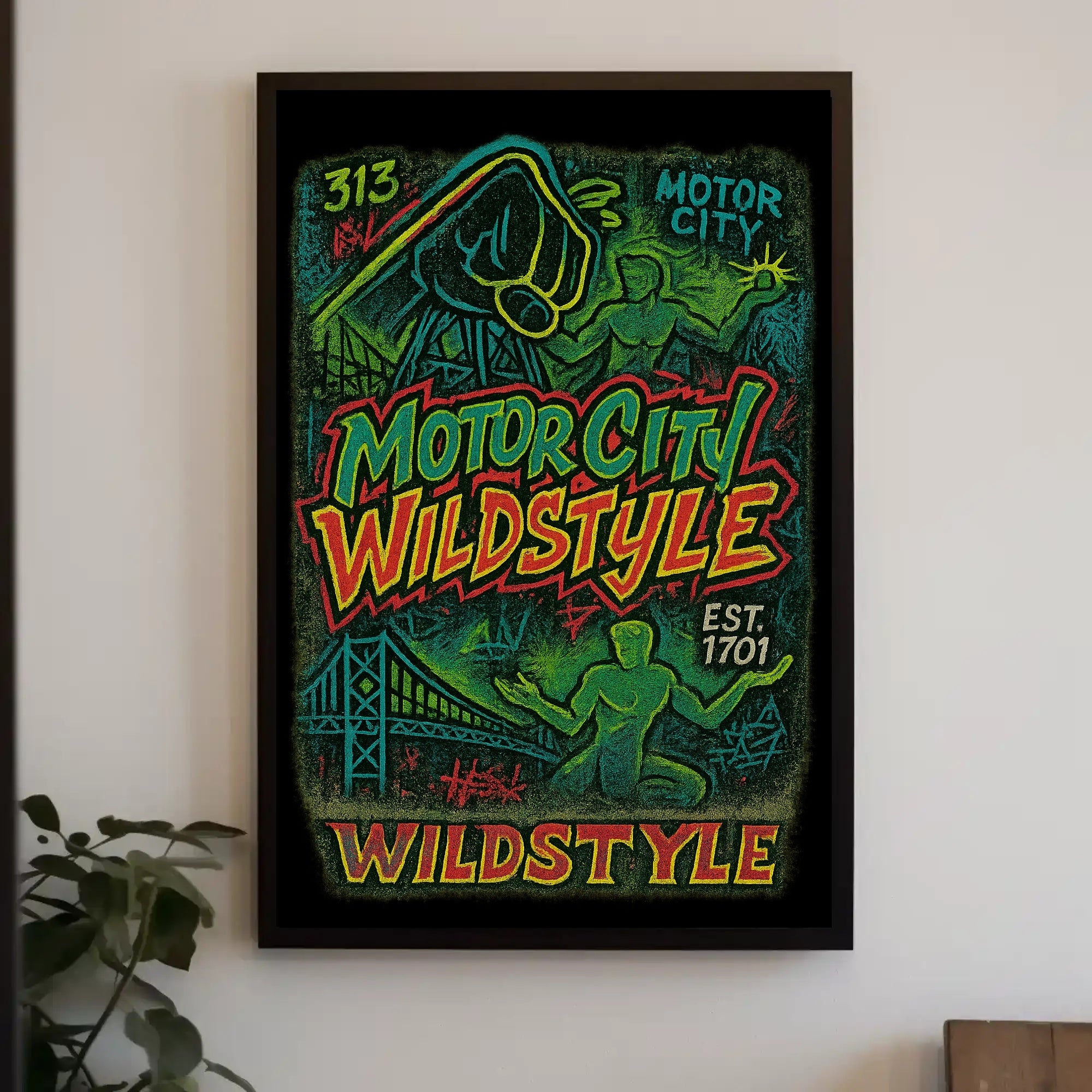 Motor City Wildstyle Poster