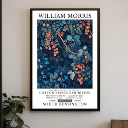 William Morris 19th Century Cotton Prints Poster