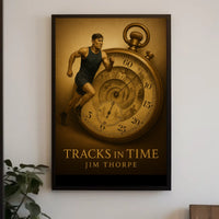 Tracks in Time Celebrating Jim Thorpe Poster