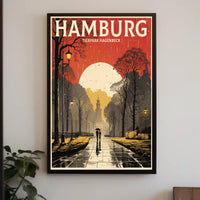 Hamburg Tierpark Hagenbeck Poster
