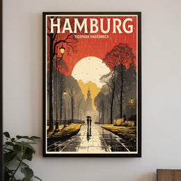Hamburg Tierpark Hagenbeck Poster