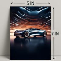 Futuristic Elegance Poster