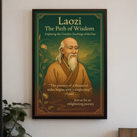 Laozi The Path Of Wisdom Poster