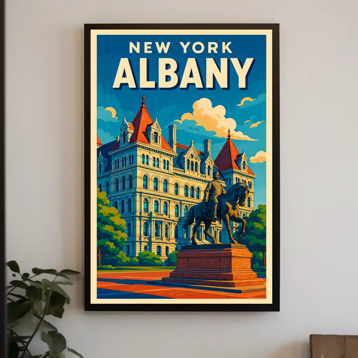 Albany Landmark Poster