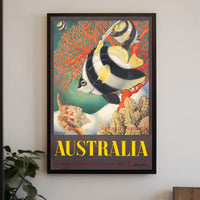 Australia The Great Barrier Reef Poster