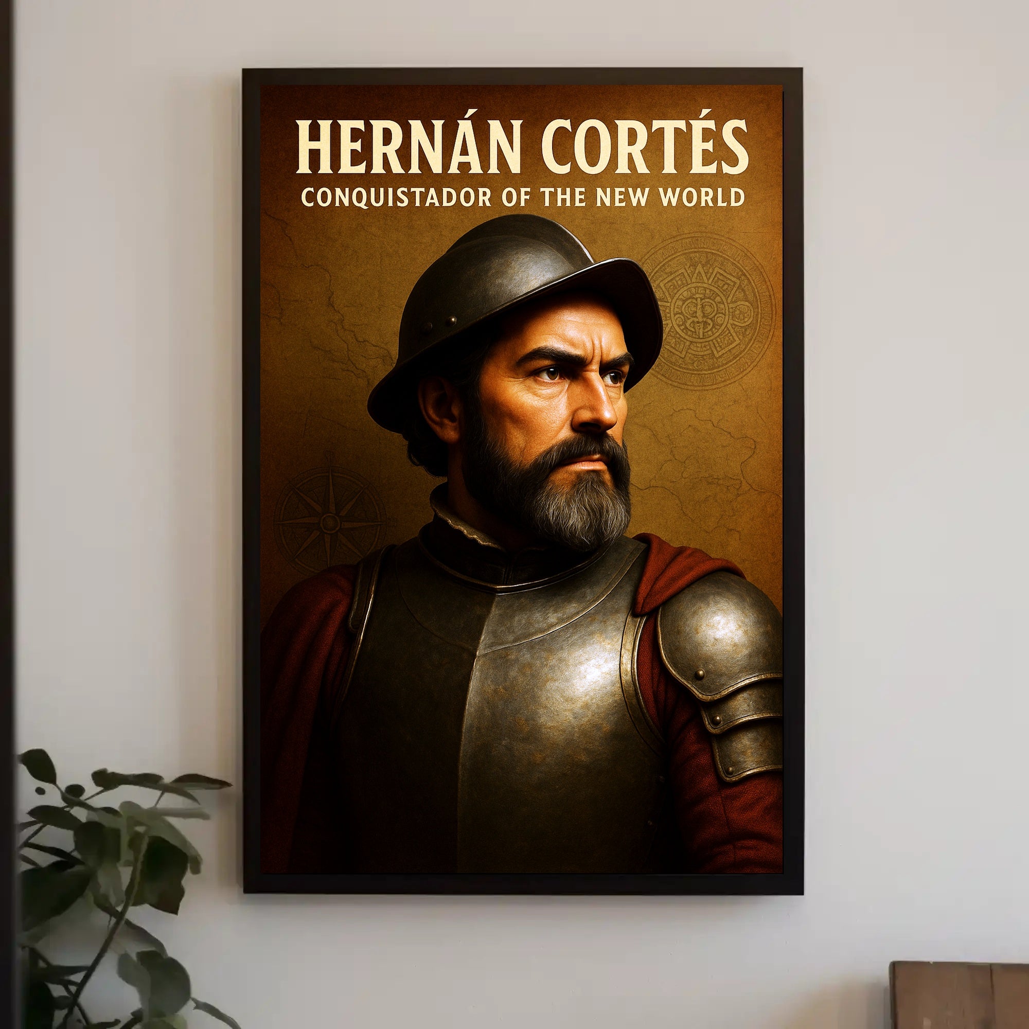 Hernán Cortés Conquistador of the New World Poster PosterGoat