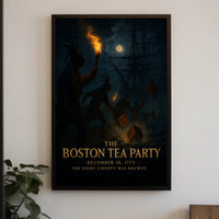 The Boston Tea Party Poster PosterGoat
