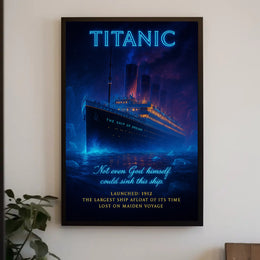 Titanic's Grand Voyage: Historical Poster