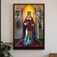 Iconic Religious Figure Poster