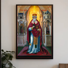 Iconic Religious Figure Poster