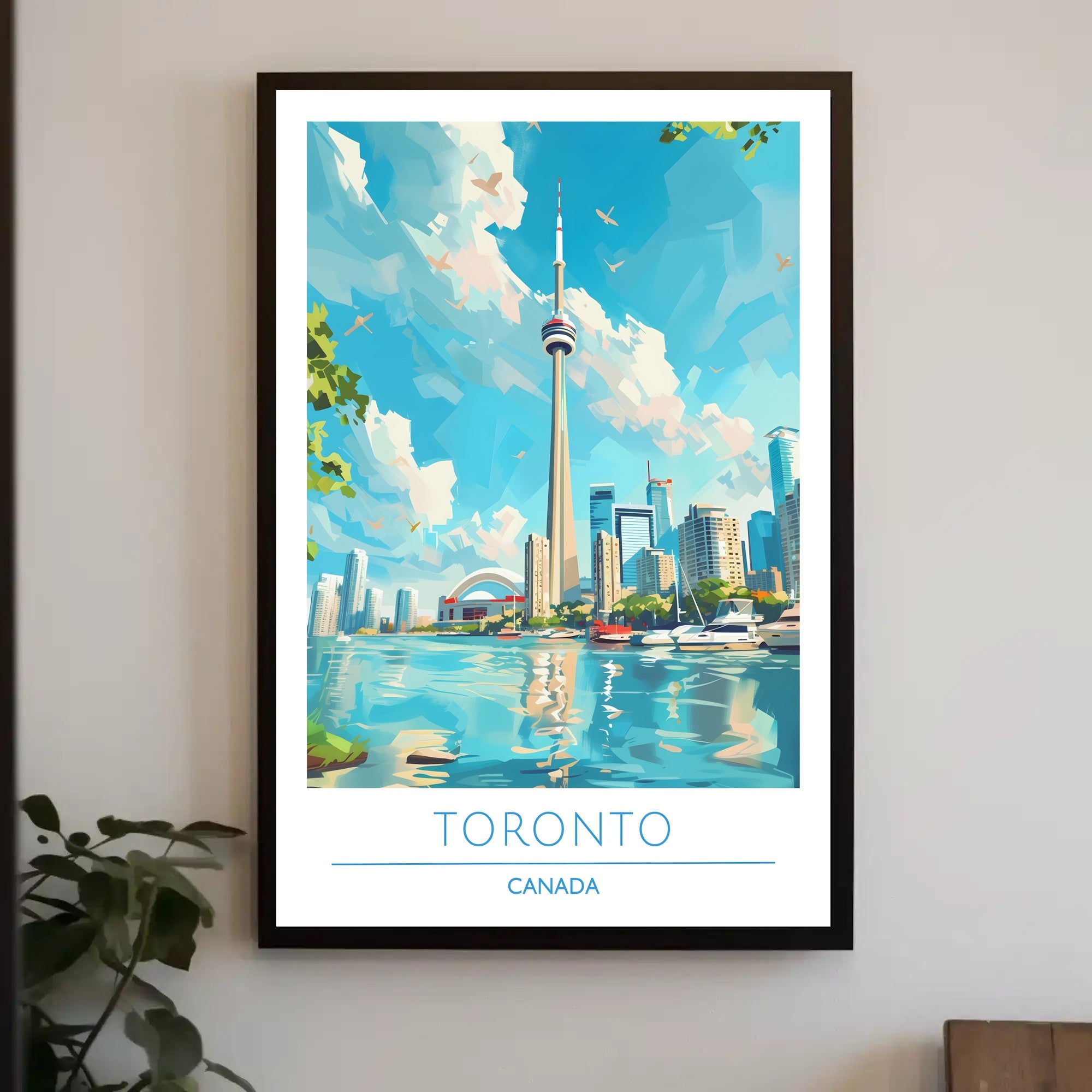 Toronto Cityscape Poster