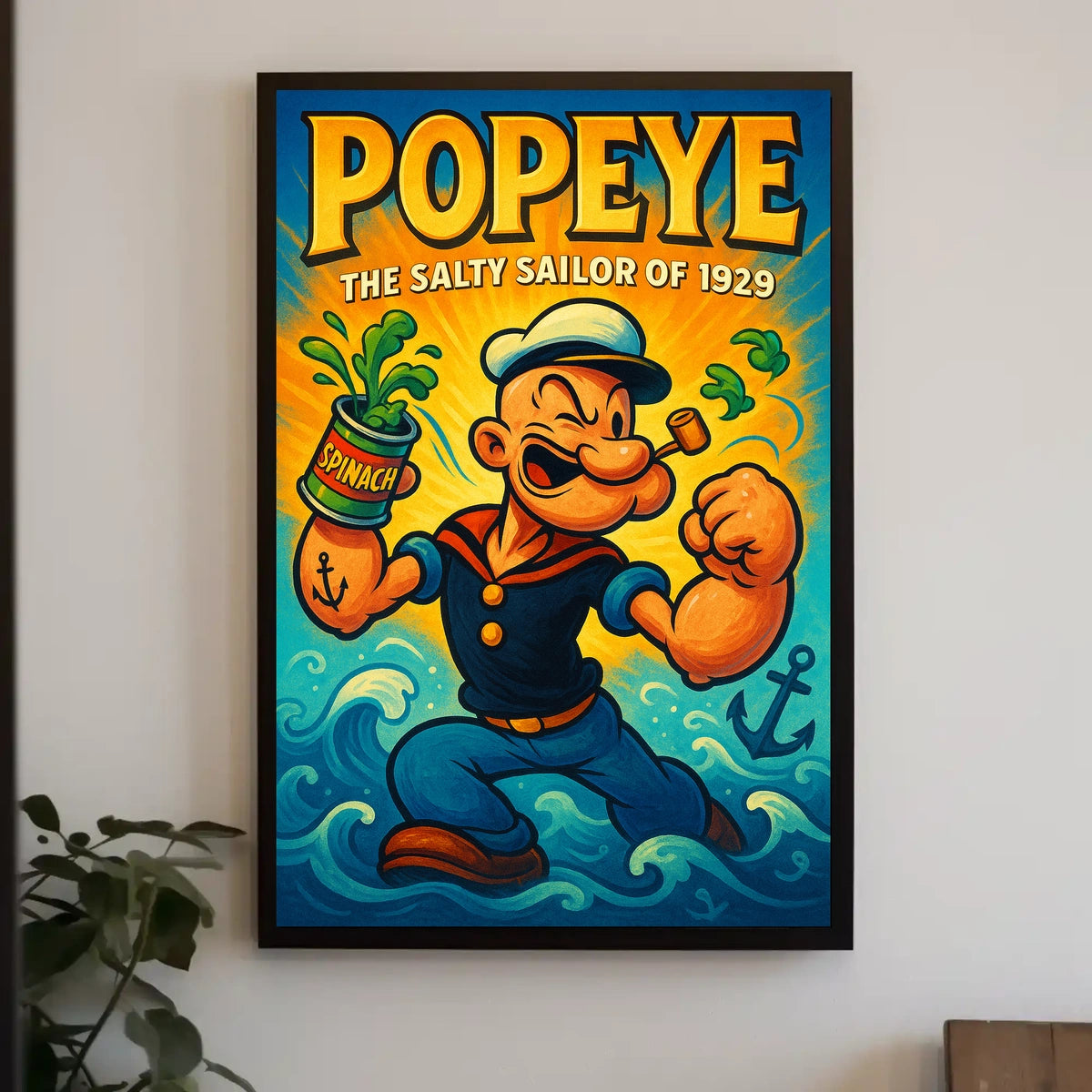 Popeye 1929 Art Poster POP-137