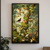 Birds Of Paradise William Morris Art Poster
