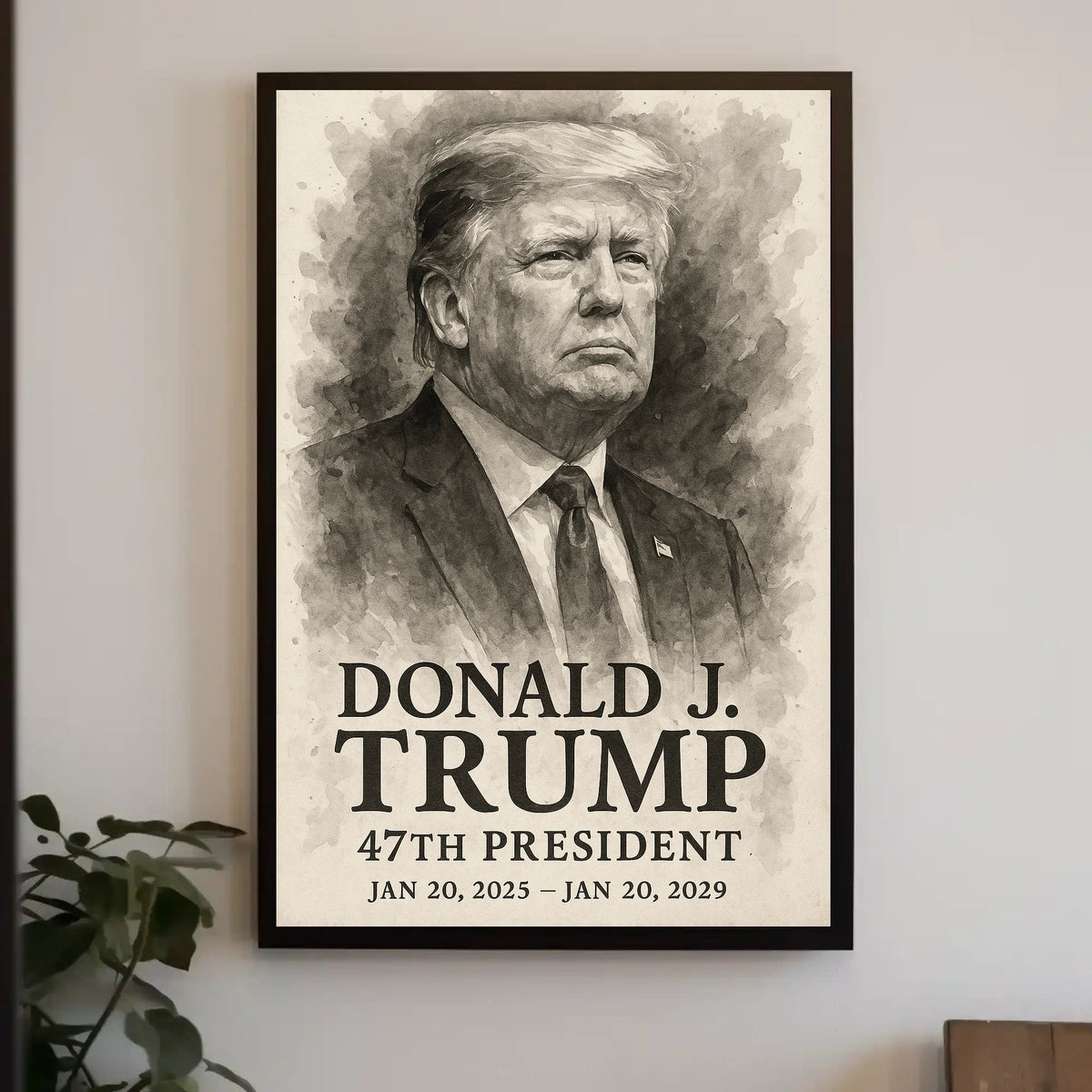 Donald J. Trump 47th President Poster