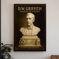 D.W. Griffith Pioneer of Cinema Wall Art Print PosterGoat