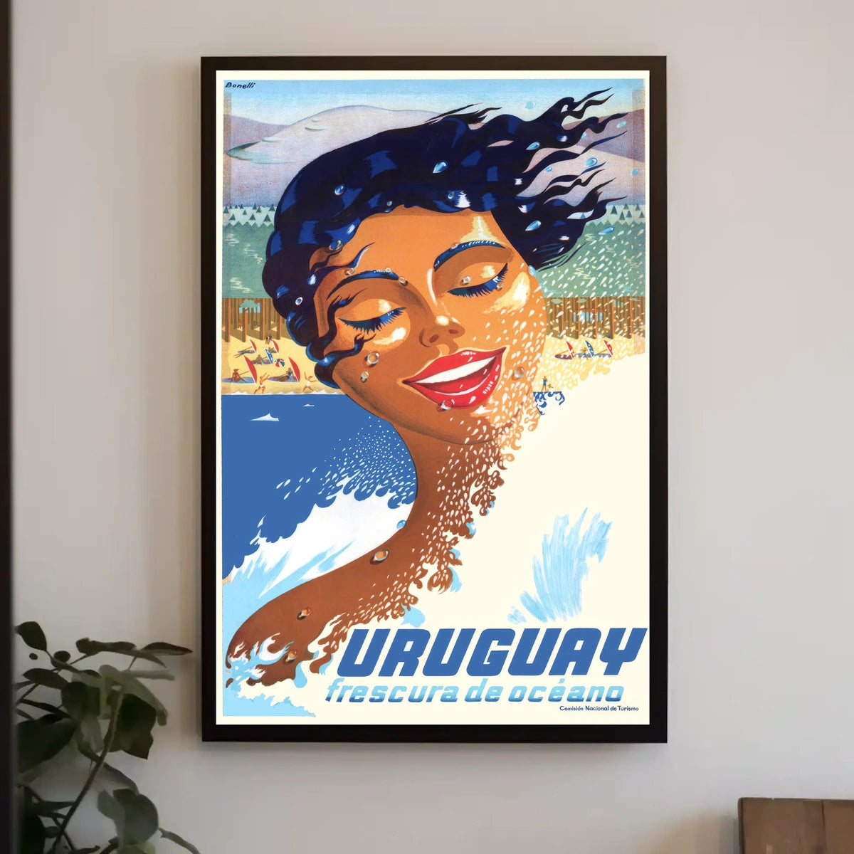 Uruguay Frescura De Océano Poster