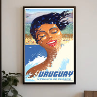 Uruguay Frescura De Océano Poster