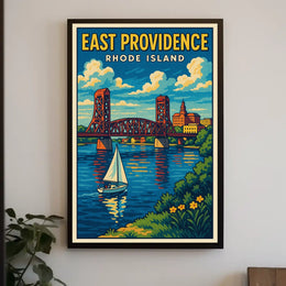 East Providence Rhode Island Poster