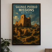 Salinas Pueblo Missions New Mexico Poster