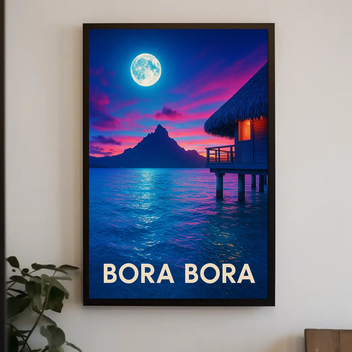 Bora Bora Paradise Poster
