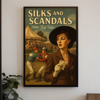 Silks and Scandals 1946 Turf Tales Poster