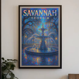 Savannah, Georgia Poster