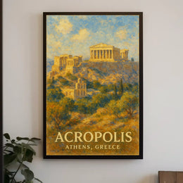 Acropolis of Athens Poster