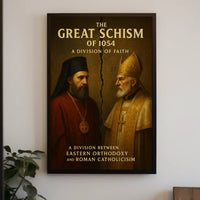 Great Schism Historical Division Educational or Infographic Poster