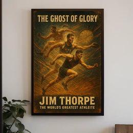 Jim Thorpe The Ghost of Glory Poster