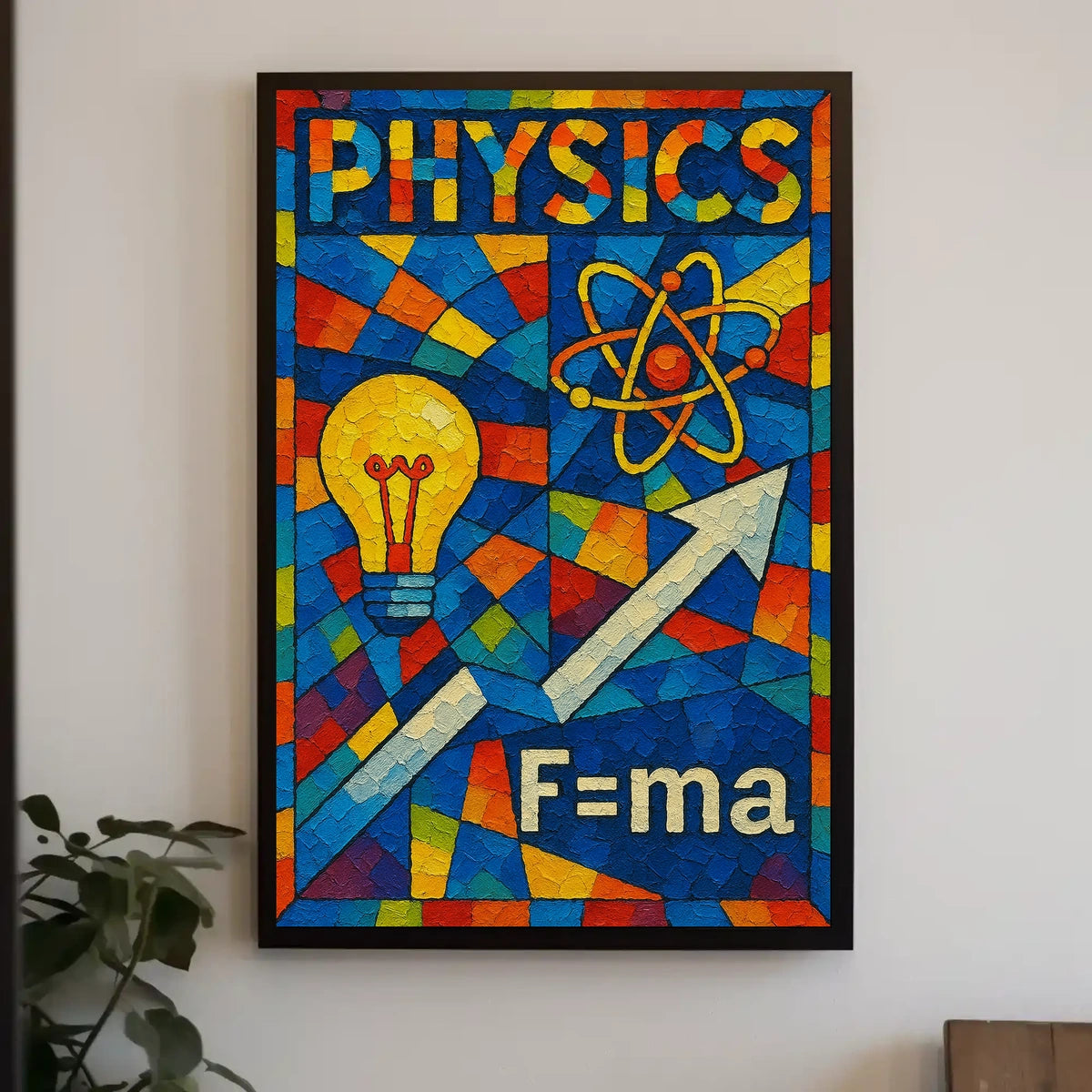 Physics In Motion Poster