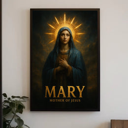 Mary Mother Of Jesus Poster