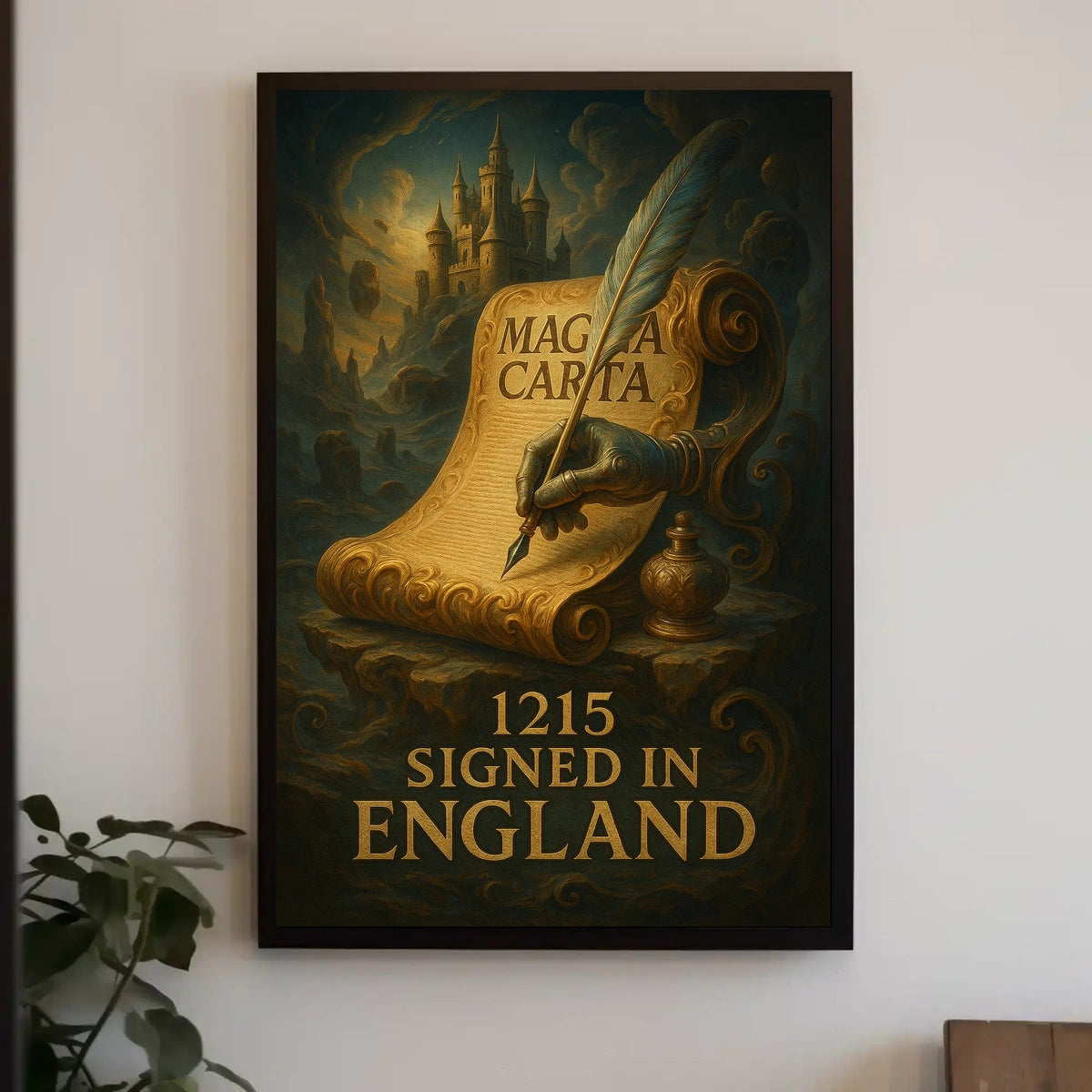 Magna Carta 1215 Poster