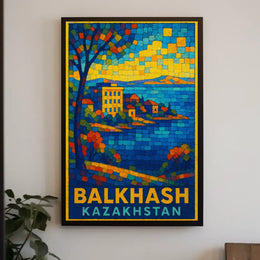 Balkhash, Kazakhstan Poster