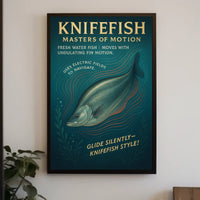 Knifefish Masters of Motion Poster