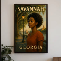 Savannah, Georgia Poster