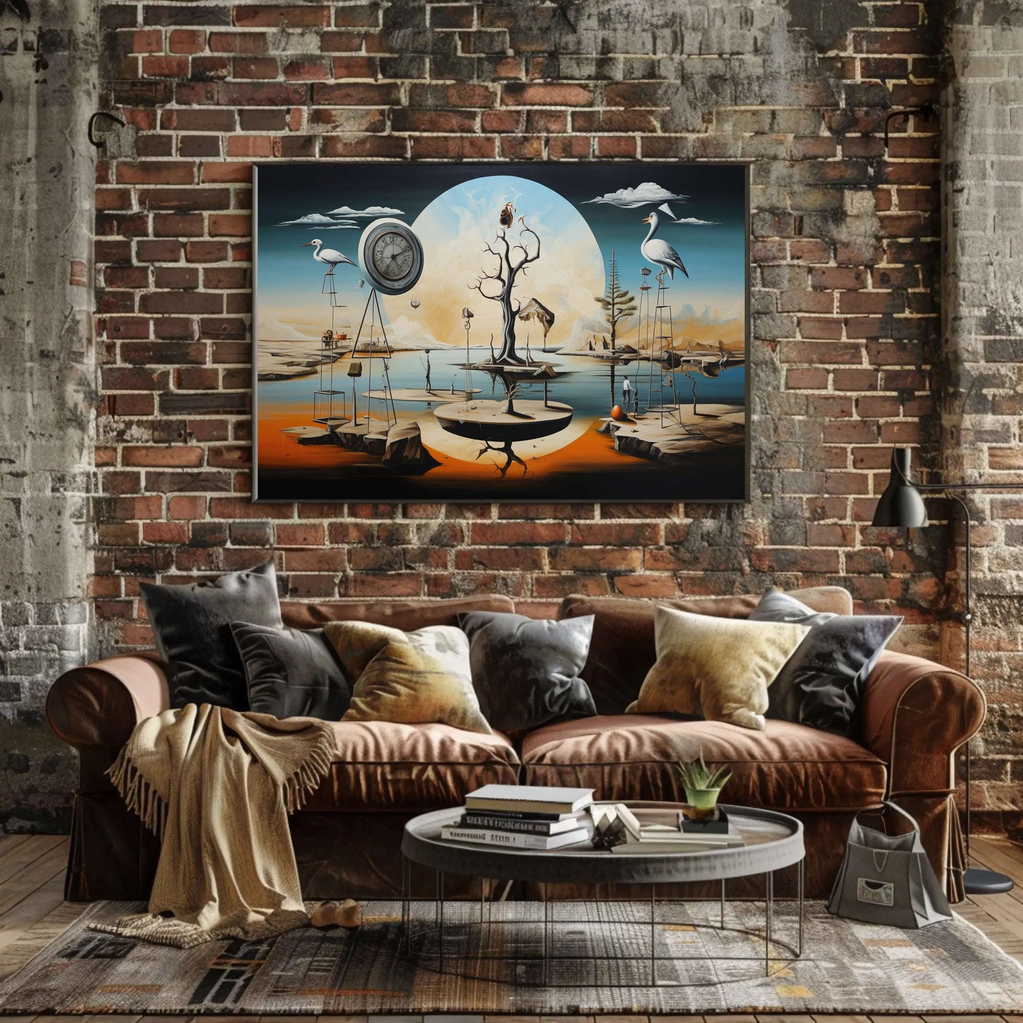 Surreal Dreamscape Art Print: Abstract or Artistic Poster