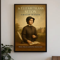 St. Elizabeth Ann Seton A Beacon of Faith Poster